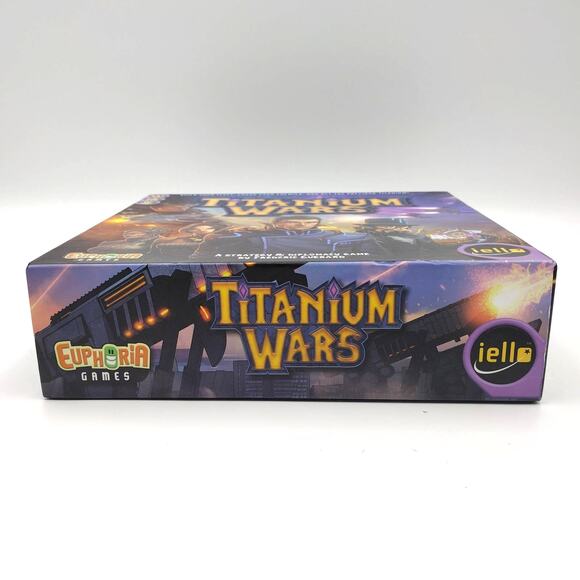 Titanium Wars Board Game Strategy & Diplomacy Iello 2013 Steampunk Sealed Cards - Picture 3 of 4